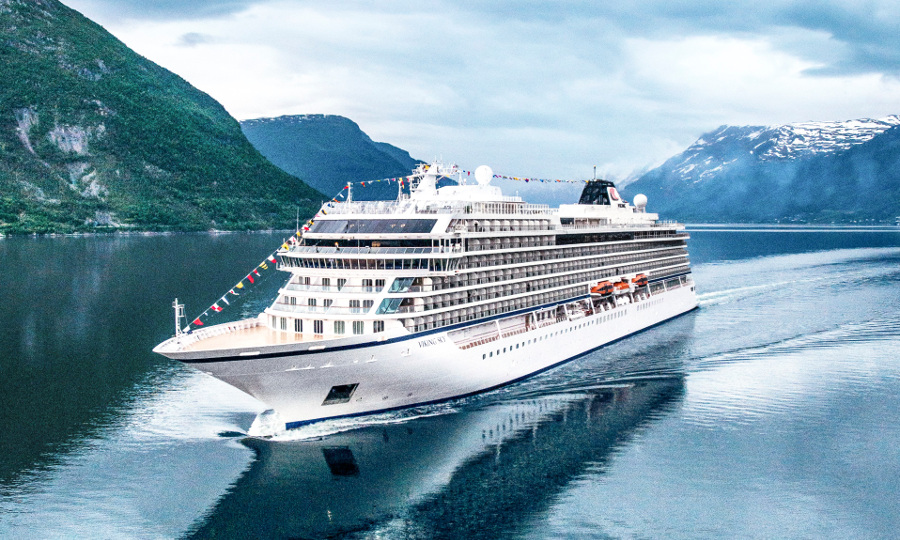Viking Sky in Eidfjord